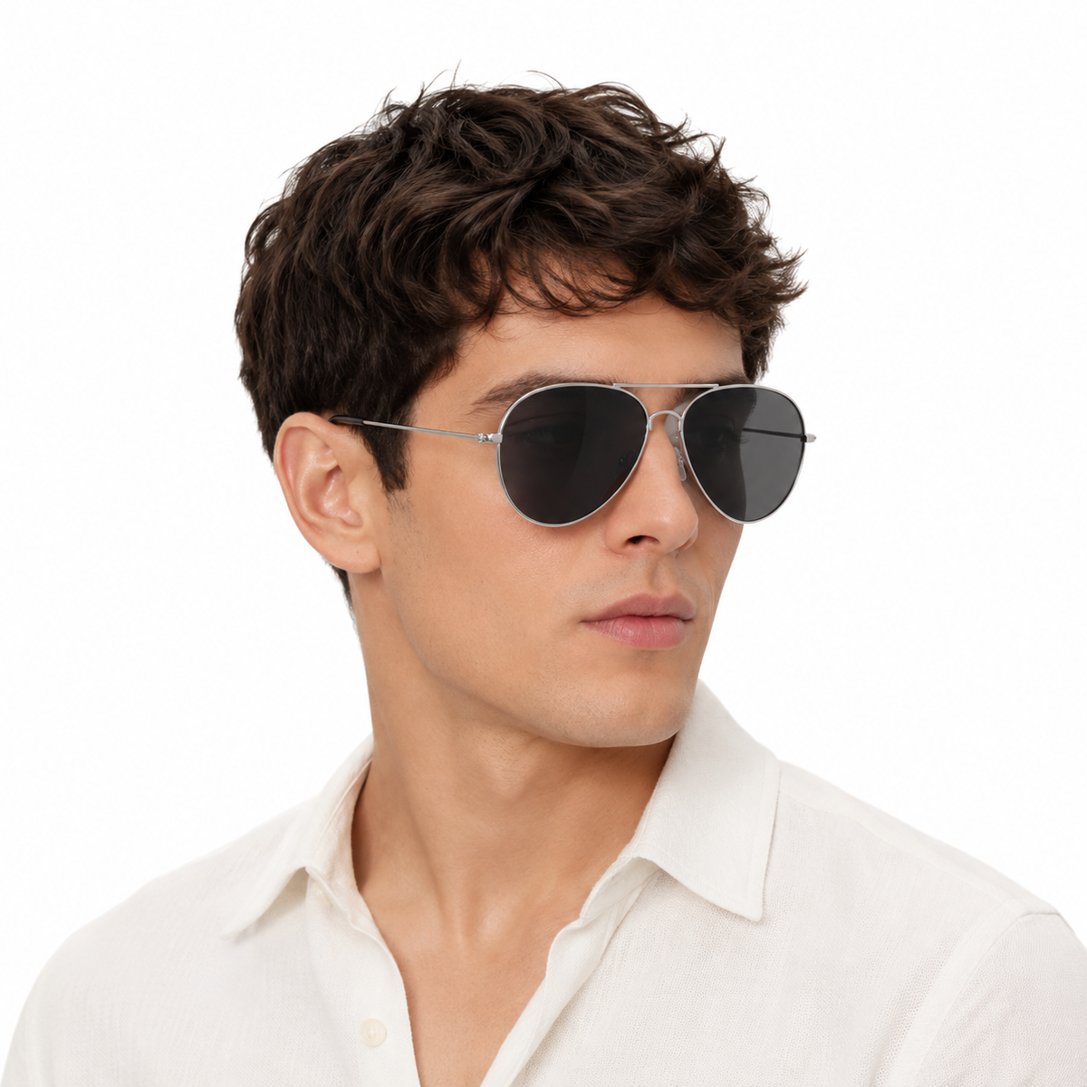 Air Force Aviator Gold Sunglasses