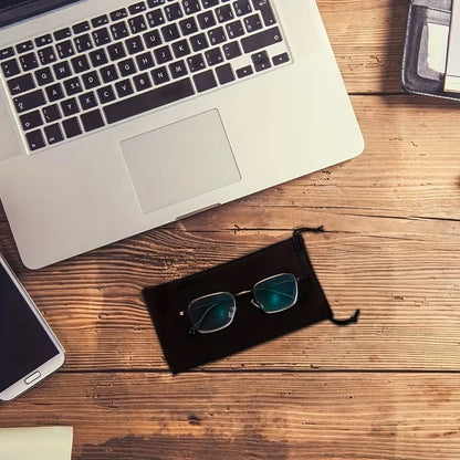 Microfiber bag sunglasses black