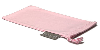 Microfiber bag sunglasses pink
