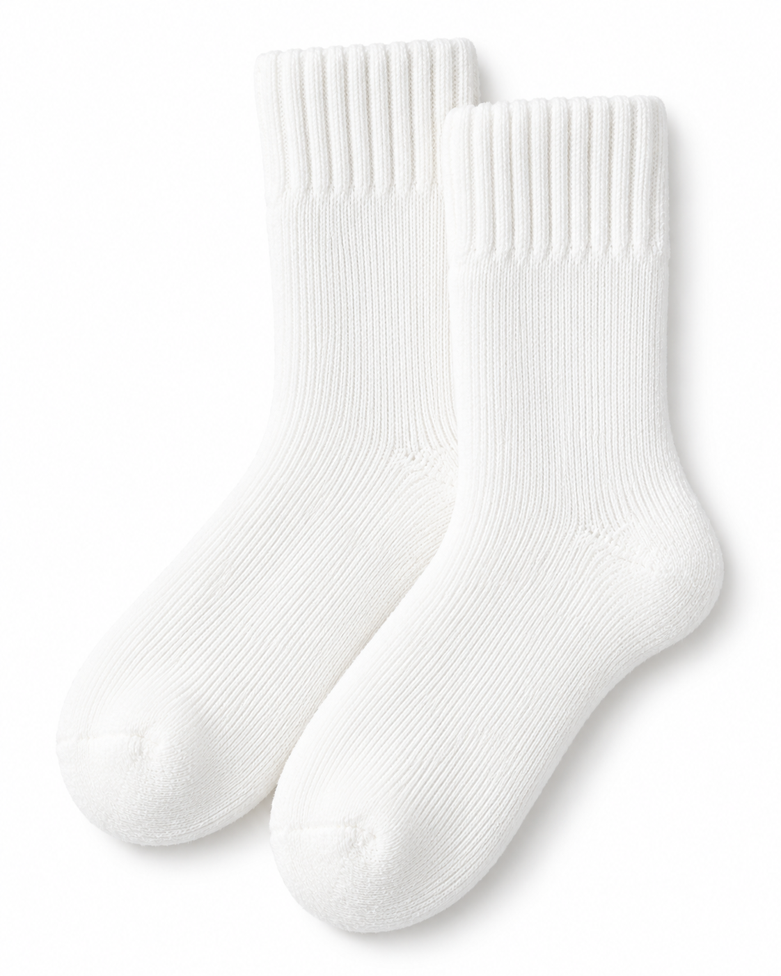 Kuschelsocken weiss