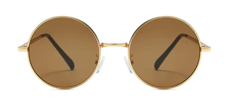 Sonnenbrille Retro braun